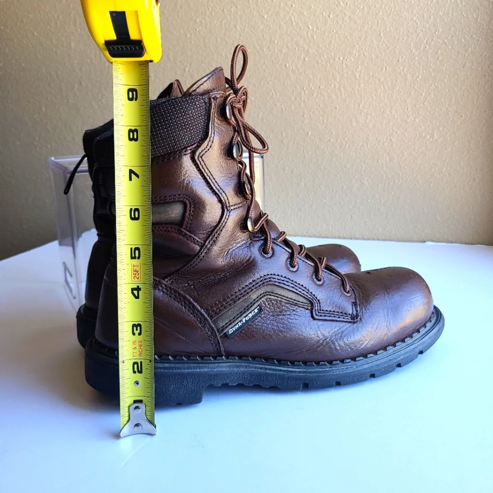 RED WING BOOTS Dyna Force -STEEL TOE INSULATED WORK BOOTS Men size 8.5 - Picture 11 of 12